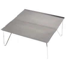 Стол для пикника легкий походный кемпинг открытый барбекю прочный одна алюминиевая пластина портативная мебель складной стол мини