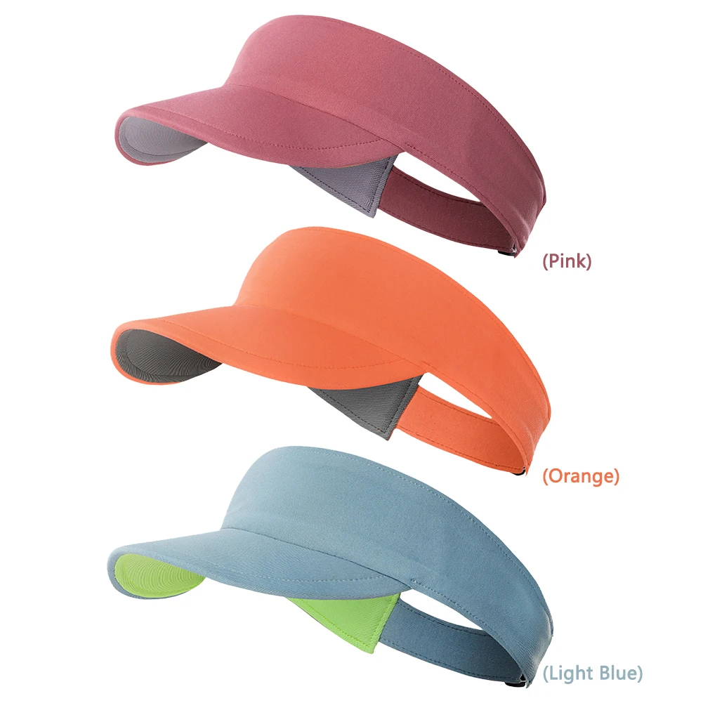 Summer Sun Visor Empty Top Hat Tennis 