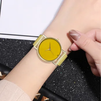 

Men Women Fashion Watch Luxury Golden Bracelet For Female Male Trend Wristwatch 2020 New Fashion Clock Gifts Relogio Reloj Xfcs
