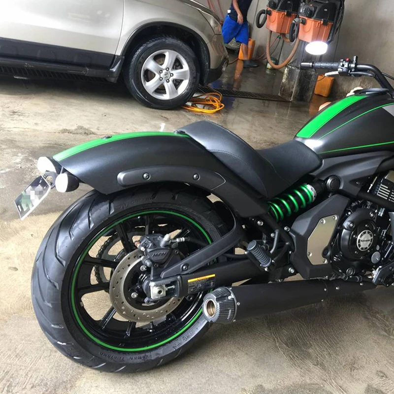 Для Kawasaki Vulcan s- Vulcan кафе- хвост аккуратные предохранительный нейтрализатор номерной знак держатель