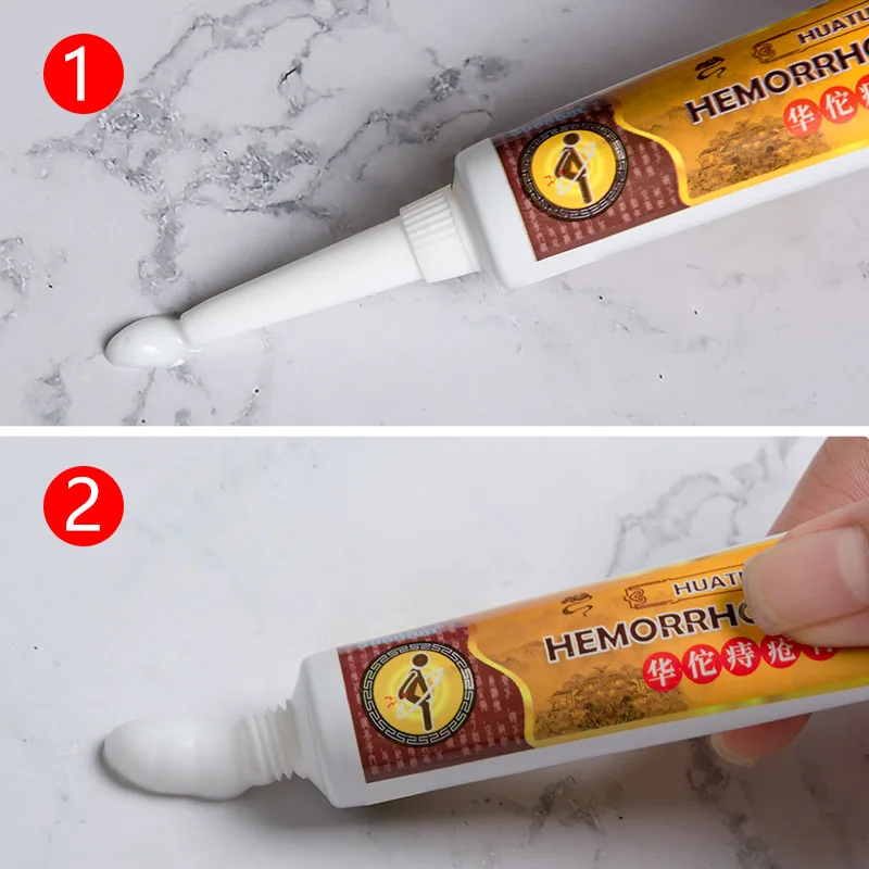 1pcs Tubes Hemorrhoids Ointment Painkiller Pain Relief External 100% Original Chinese Cream Anal Fissure Medical Plaster K10001