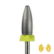 Typhoon сверло, 2 способа, размер Extra Fine-F, быстрое удаление акриловых или гелевых гвоздей, сверло для ногтей для электрической маникюрной машины