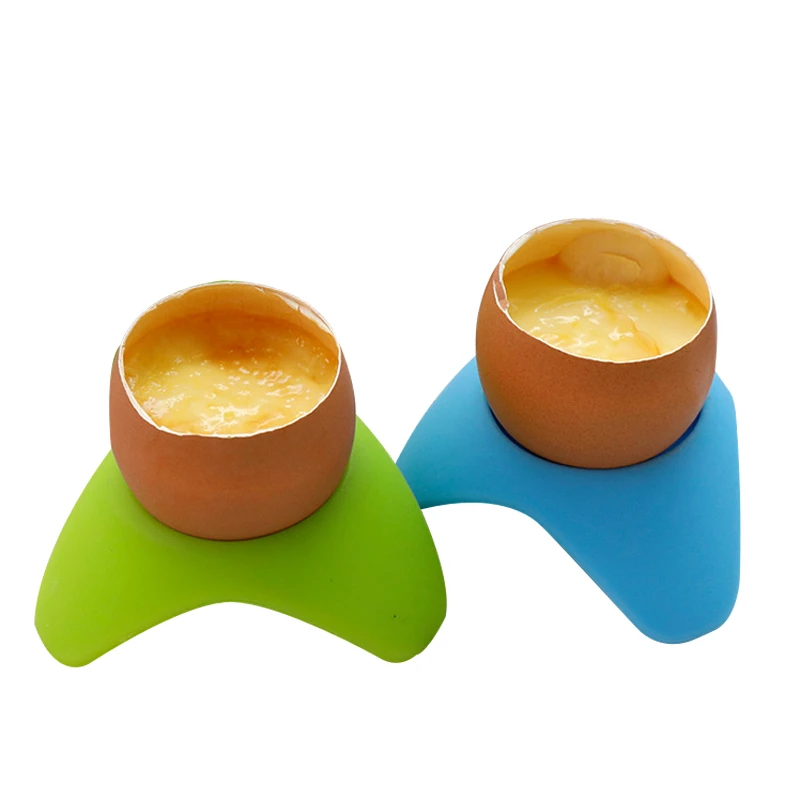 2 шт./компл. Еда Класс силиконовая пашотница держатель Подставка для яиц паровой держатель для яйца силиконовые инструменты для яиц мексиканская