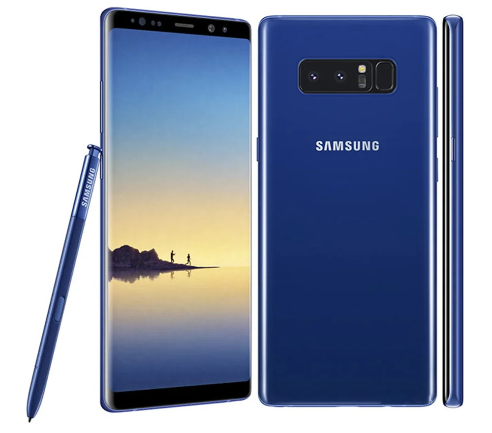 Разблокированный samsung Galaxy Note8 N950FD две sim-карты NFC две задние камеры Восьмиядерный 6,3 дюймов 6 ГБ ОЗУ 64 Гб ПЗУ отпечаток пальца samsung Pay