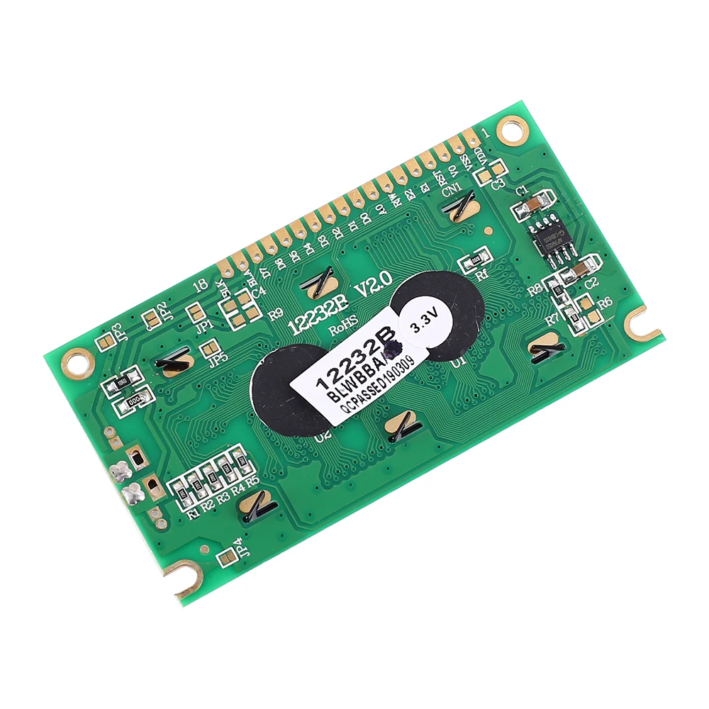 DC 3,3 V lcd 12232 ЖК-дисплей модуль белый символ синий фон 12232 точечная матрица 122x32 экран SED1520 драйвер