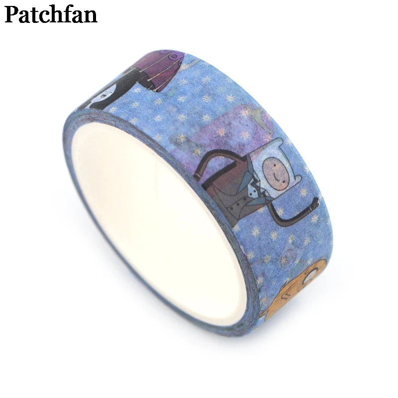 Patchfan мультфильм васи лента клейкая декоративная бумажная сделай сам украшение