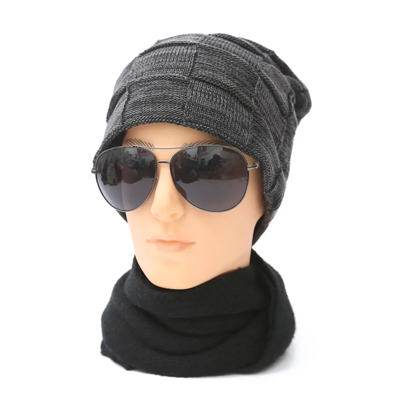 Хлопок полиэстер плюс бархат холодной защиты вязанные шапочки Skullies& Beanies ветрозащитные для верховой езды спорта на открытом воздухе женская зимняя шапка