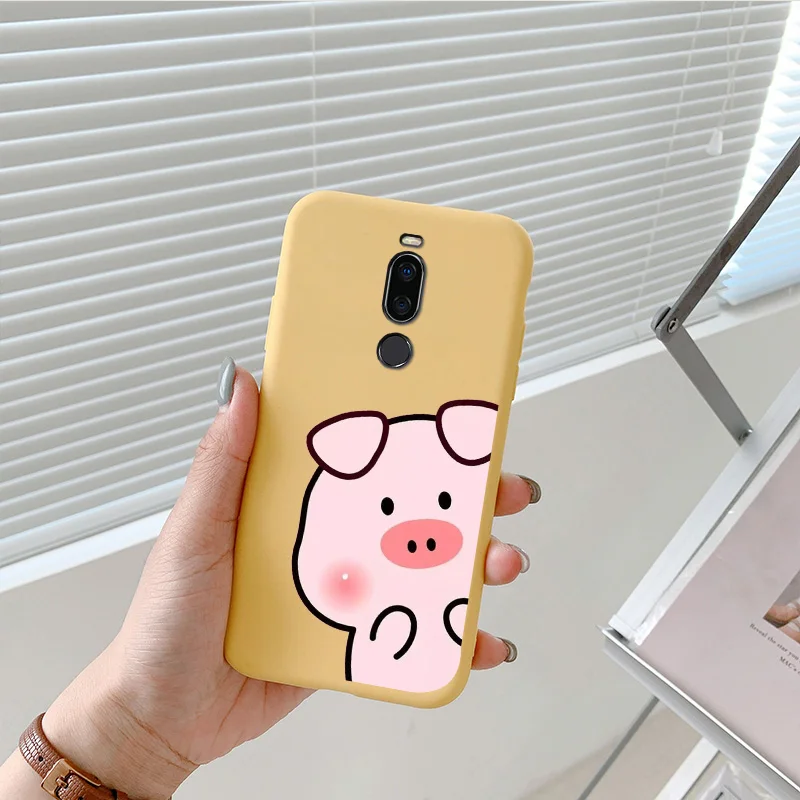 Cute Animal Pattern Phone Cover For Meizu X8 Case Cartoon Soft Silicone Painted Shell Shockproof Protection Bags 