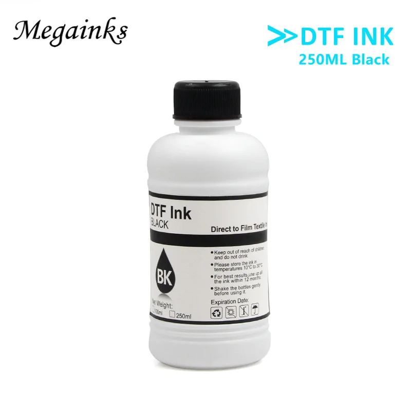 Kit de Tinta Dtf para Filme de Transferência Direta Filme Pet Todos os Desktop Formato Grande Impressora Dtf 1bk 1c 1m 1y 2wh 250ml Pcs - Imagem 4