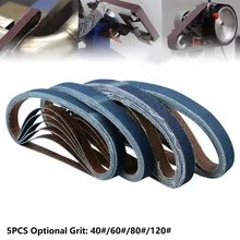 

5Pcs 760x25mm Sanding Belt 40 60 80 120Grit Abrasive Belt Sanding Band Sandpaper Grinder Sander Grinding Polishing Tool