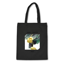 Европейская ретро модная сумка для покупок женская сумка холщовая Студенческая сумка на плечо с графическим принтом Повседневная Складная Сумка