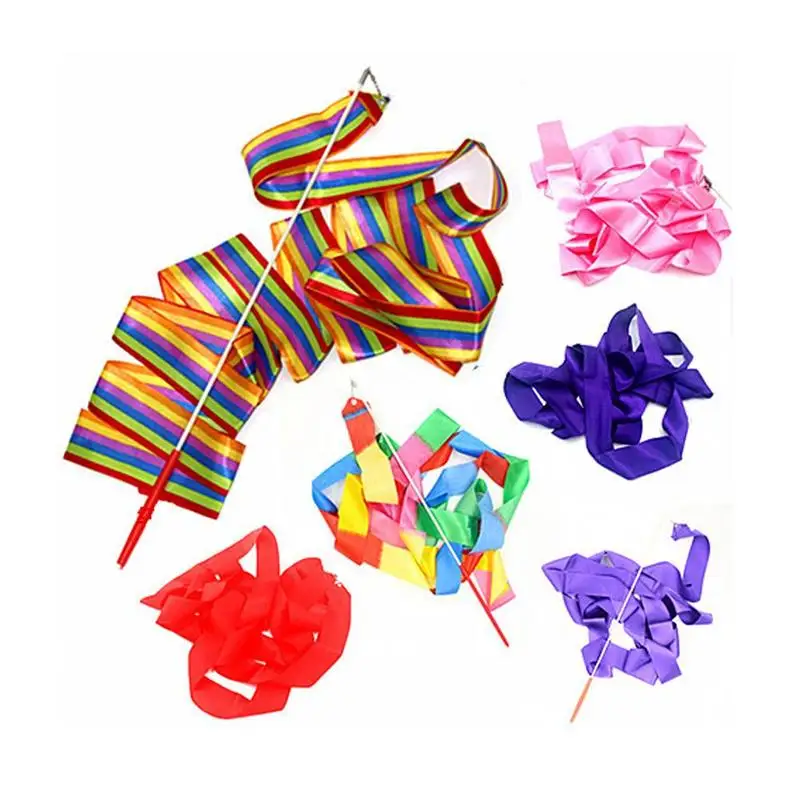 Лента для художественной гимнастики реквизиты для танцев танцевальная ...