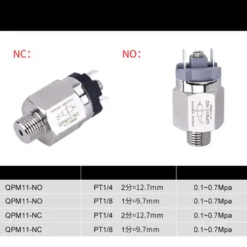 

1/4'' Swtich Adjustable QPM11-NC/QPM11-NO Pressure Switch External Thread Nozzle