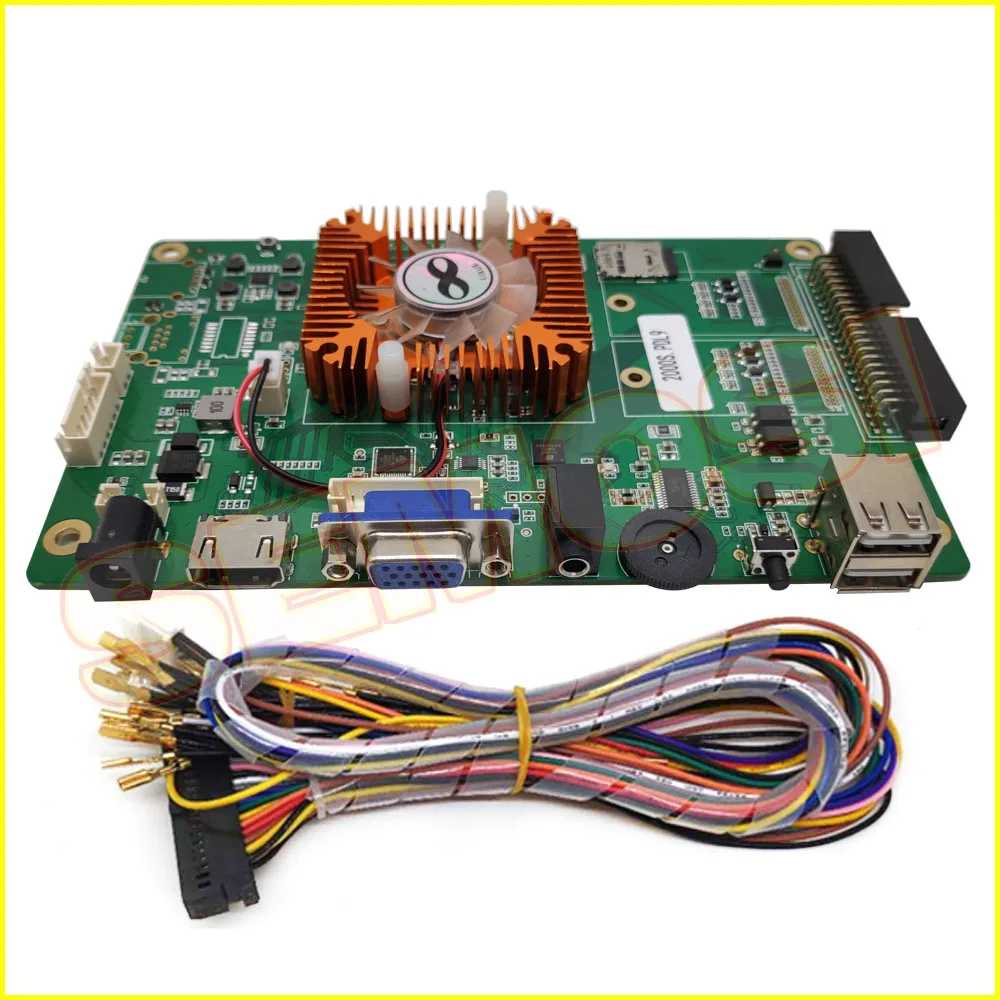 2600 в 1 игровой PCB с Jamma жгутом аркадная игра коробка 9s VGA/HDMI выход для видео игровой консоли машина