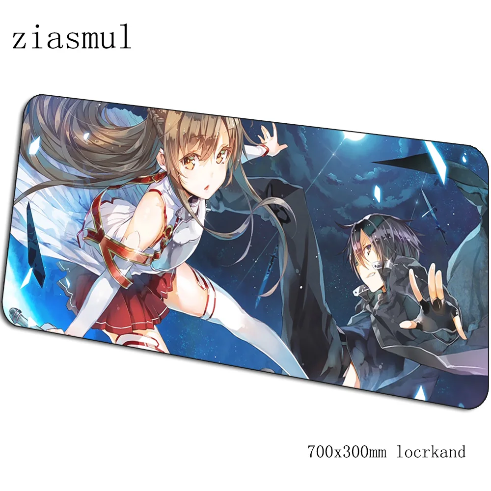 Sao mats 700x300x3 мм популярный игровой коврик для мыши большая клавиатура Коврик для мыши Бестселлер Аксессуары для геймеров коврик для мыши - Цвет: pattern 1