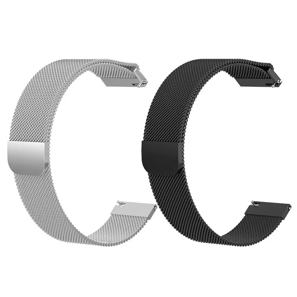 Металлический ремешок из нержавеющей стали для Amazfit GTS 20 мм Милан Магнитный сменный ремешок Стильный Смарт-браслет аксессуары