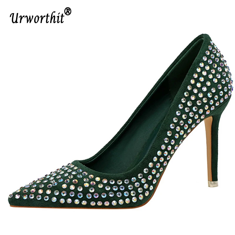 womens sparkly pumps