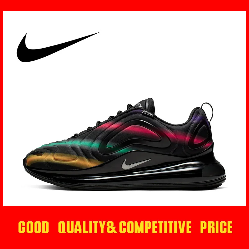 Оригинальная продукция Nike Air Max 720 Мужская беговая Обувь для спорта на открытом воздухе дышащие и удобные кроссовки 2019 весна новый список