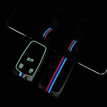 Custodia/cover per Chiave/telecomando in lega di zinco per AUDI A4 A4L A5 Q5 Q7 TT 2016 2017 portachiavi 2016 2017 2018 Styling - Accessori per auto in lega di zinco custodia per chiavi per auto custodia per pelle