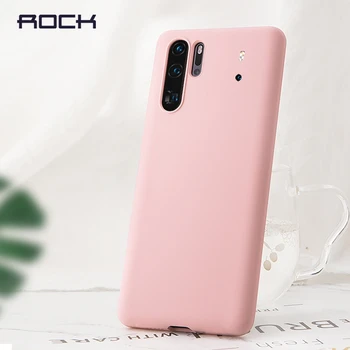 

ROCK Original Phone Case for Huawei P30 P30 Pro Liquid Silicone Protective Cover Case for Huawei P30 P30Pro Soft Couqe Back Case