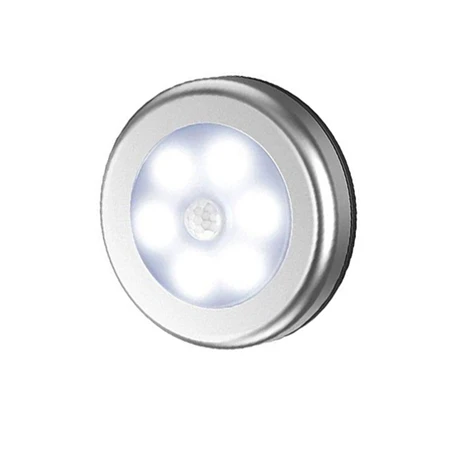 6led Светодиодный шкаф светильник Беспроводной PIR с движения Сенсор лампа 3/6/7/10 светодиодный S Батарея для шкаф Кухня светодиодный+ светильник ы - Цвет: 6led