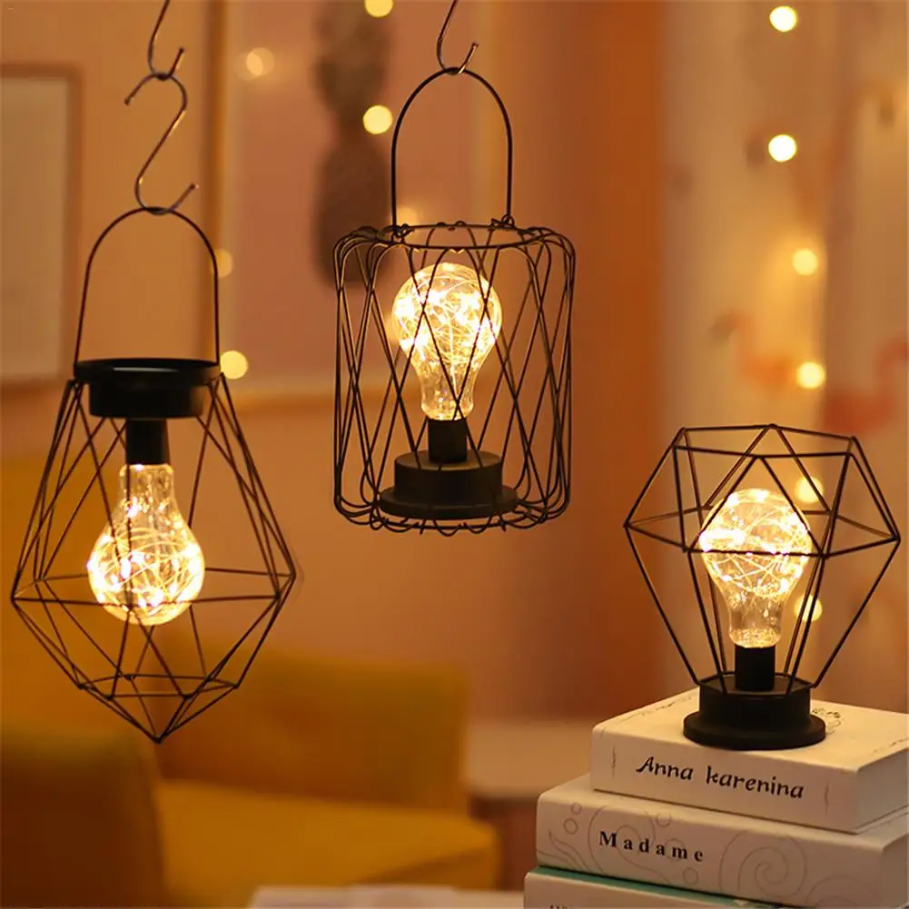 Billige Retro Tisch Lampen Für Schlafzimmer Wohnzimmer LED Nacht Lampe Kunst Moderne Bett Lampe Nacht Licht Weihnachten Dekoration Nacht Lampe