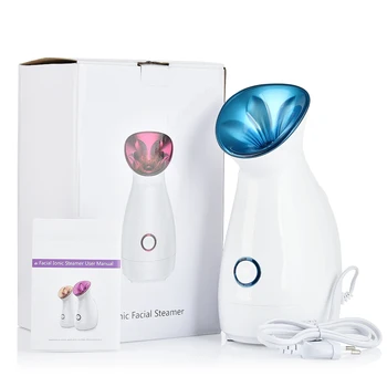 

Facial Steamer Nano Lonic Humidifier Moisturizing Cleaning Pores Hot Mist Sprayer Clearing Blackheads Home Sauna SPA Skin Care