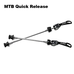 Ultralight Aluminum Alloy Quick Release Lever Skewers (Black QR019)