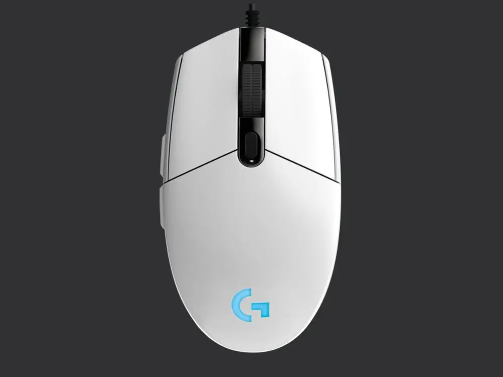 Проводная игровая оптическая мышь logitech G102 PRODIGY 6000 dpi 16,8 м цветной светодиодный настраиваемый 6 кнопок поддержка рабочего стола/ноутбука Windows - Цвет: White