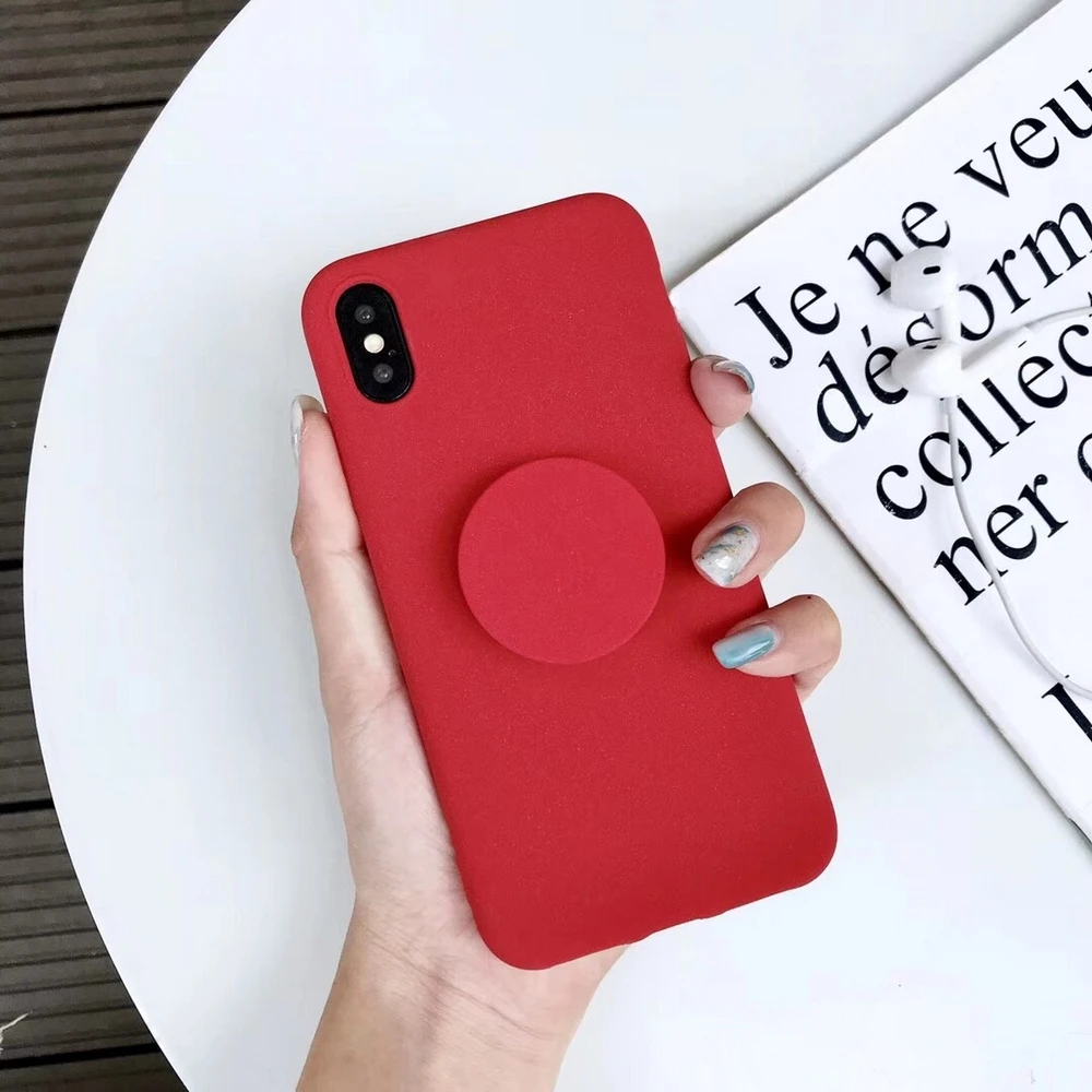 Ударопрочный пушистый чехол для iPhone 11pro, самый большой для iphone x11promax xrxsmax сплошной кронштейн чехол - Цвет: Зеленый