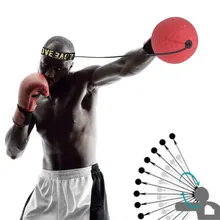 Цена 3 шт. Муай Тай Бокс рефлекторный Пробивной мяч ММА Обучение для улучшения реакции рук и глаз Сила Скорость Боксерский мешок оборудование