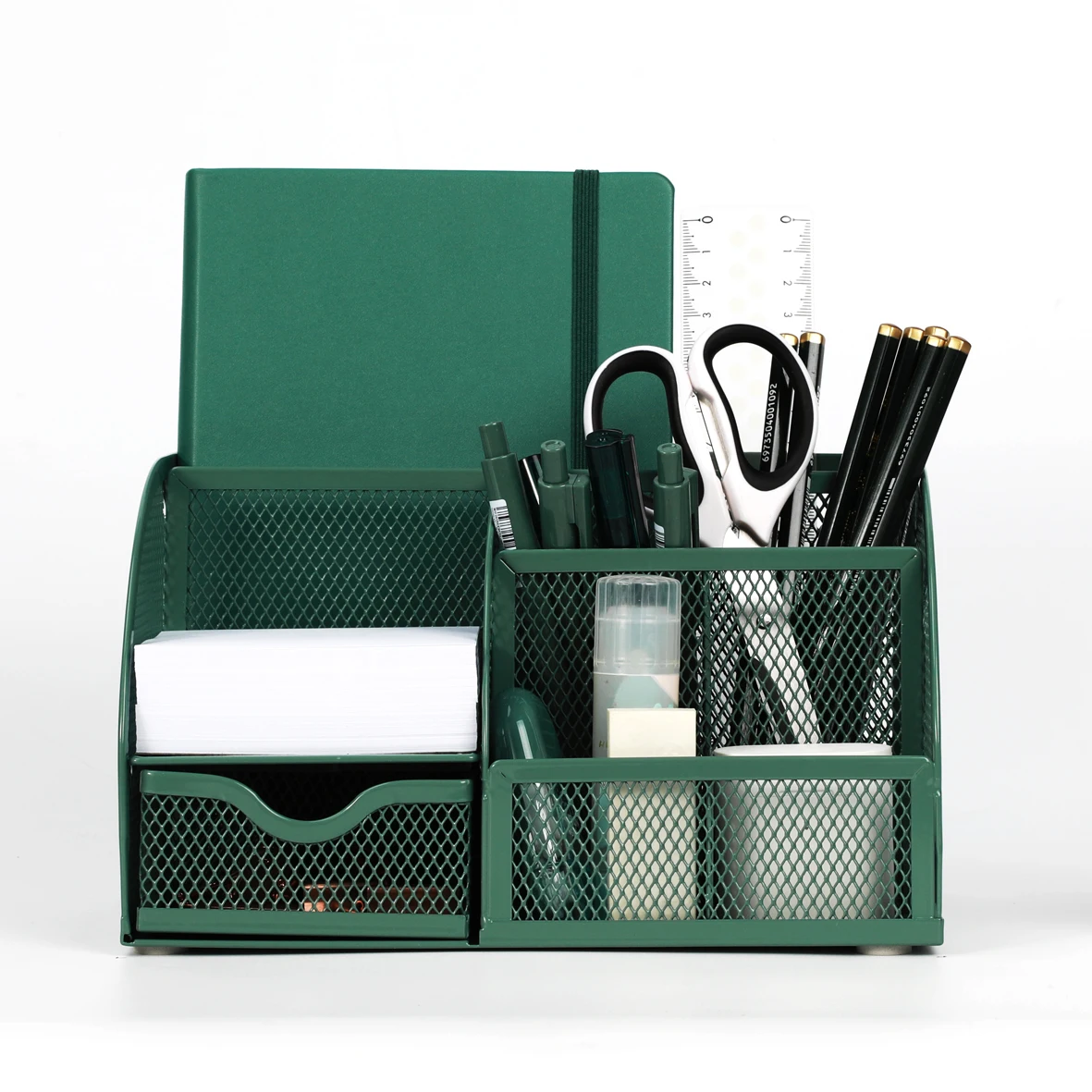 Metal Office Organizer Mesh Desktop Storage Box Stationery Accesorries Cosmetics Holder Office Home Supplies pen holder desktop storage box stationery organizer stationery storage box