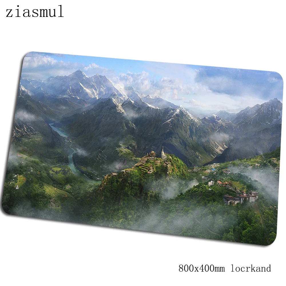 Далёкий плач» коврик для мыши 80x40 см игровой коврик для мыши с изображением аниме милые офисные ноутбук с алюминиевым корпусом стол коврик xl padmouse игры pc gamer коврики - Цвет: Size 800x400x2mm