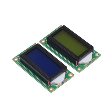 

8 x 2 LCD Module 0802 Character Display Screen blue/yellow green