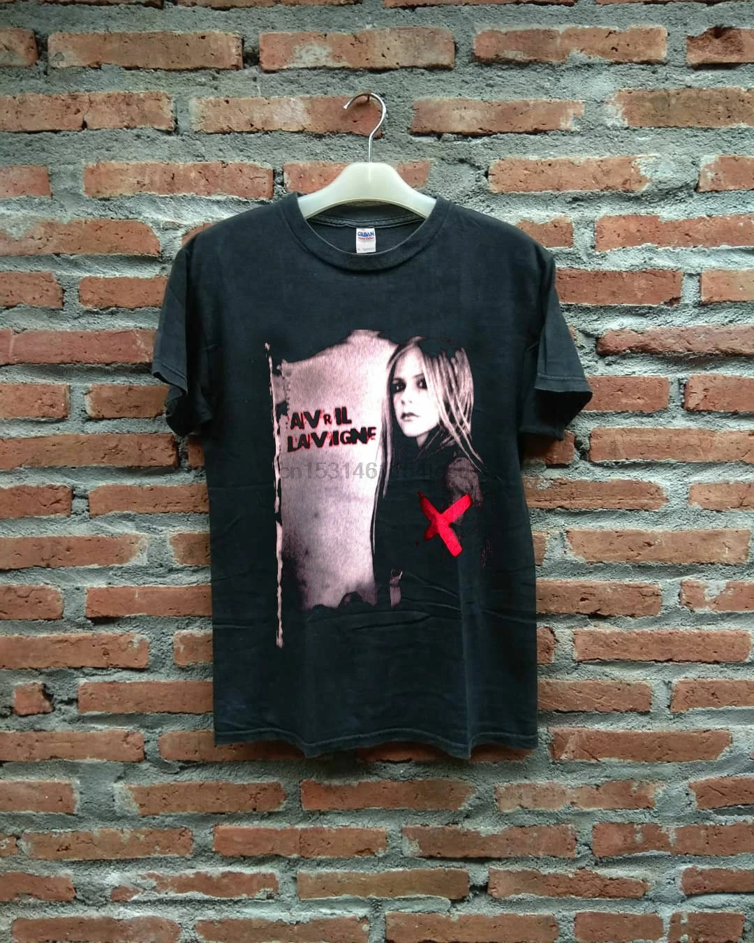 New RARE AVRIL LAVIGNE T-shirt A Reprint 3D T Shirt Men Plus Size Cotton Tops Tee Fashion Men'S Short Sleeve | Мужская одежда