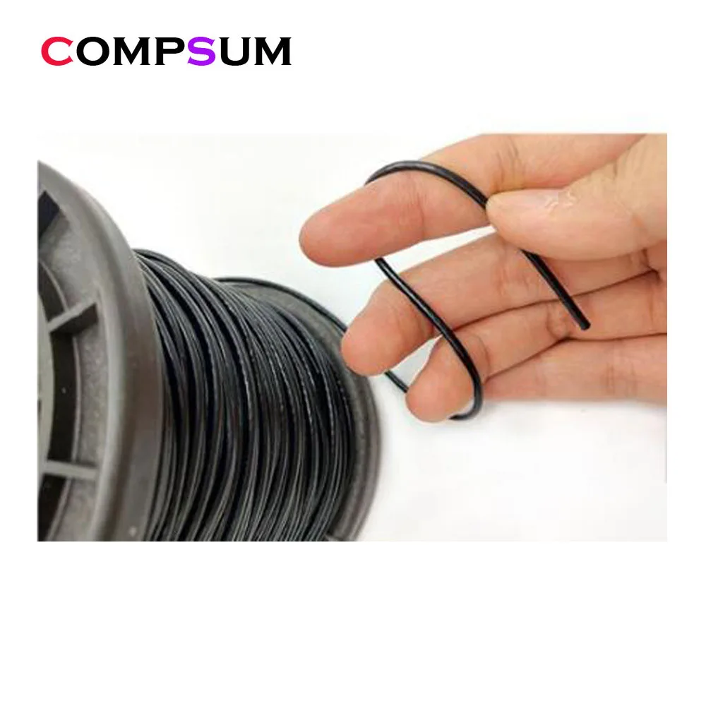 Coated steel cable wire rope 304 Stainless Steel Steel  Coated Flexible Wire Rope soft Cable 1pc 304 stainless steel wire rope buckle clips 2mm 3mm 4mm 5mm 6mm cable clamp single grips fastener hardware accessories