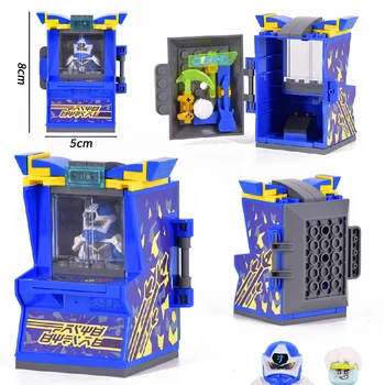

2020 Digital Ninja World Arcade Machine Dress Up Ninjagoes Model Building Blocks Brick Toy Christmas Gift For Children