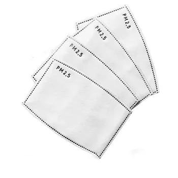 

10pcs/Lot PM2.5 Filter Paper Anti Haze Mouth Mask Anti Dust Mask Filter