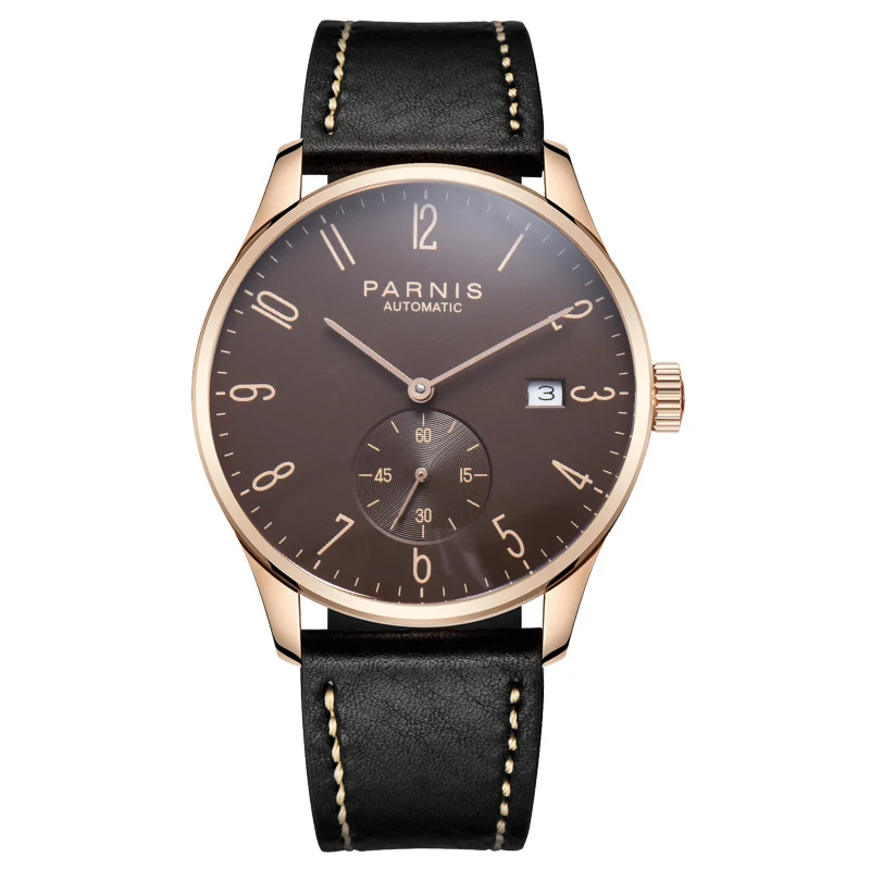 

Parnis Mechanical Men Watches Minimalist Watch for Men Wristwatch Luxury Waterproof Automatic hombre Relogio Masculino