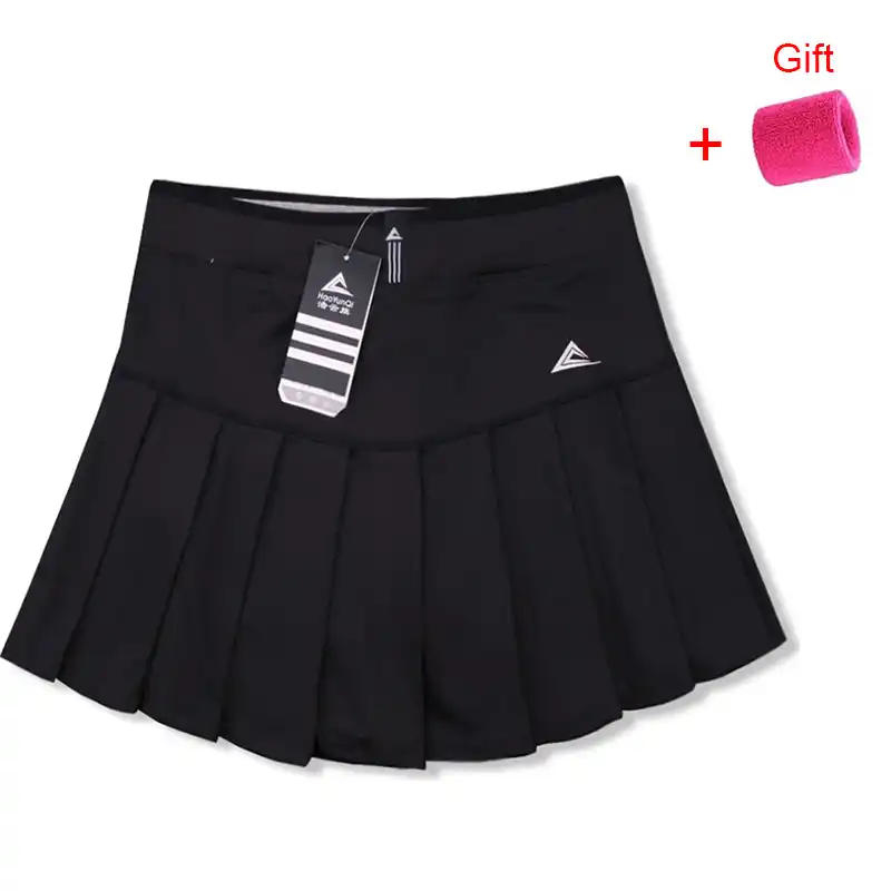 Falda de bádminton deportiva de secado rápido para mujer, pantalones  plisados, falda de tenis de bolsillo, ropa de porristas|Falda pantalón de  tenis| - AliExpress