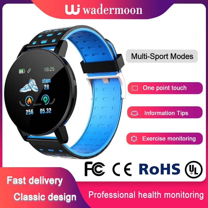 

Smart Sports Watch Bracelet Oxygen Remote Camera Tracker Smart Fitness Wristband Sleep ECG Blood Pressure Oxygen Smartband