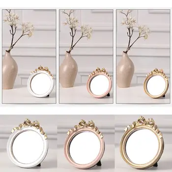

European Style Retro Creative Mirror Girls Mini Pocket Mirrors
