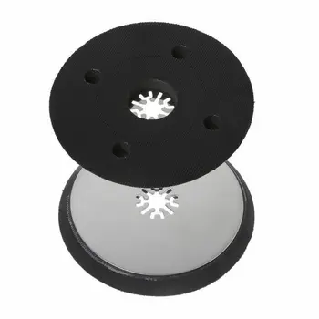 

Polisher Round Sanding Pad Metal Paint Rust Hook & Loop Multitool Wheel Replace