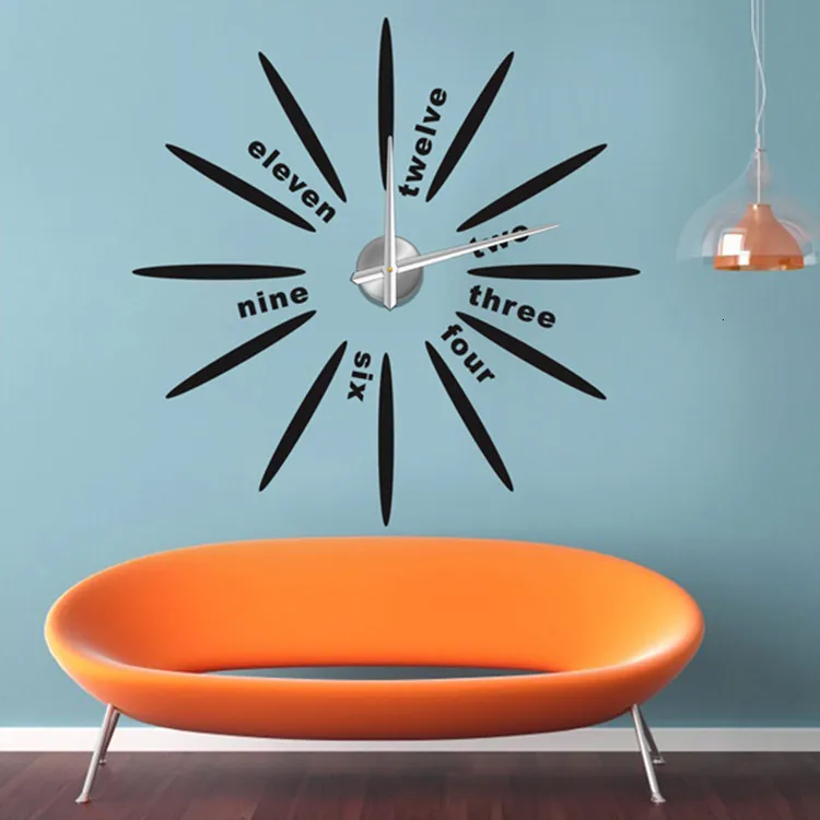 Pointer Clock Disk Механизм солнца будет размер гостиной Оригинальность Diy настенные часы Северное Европейское украшение настенные часы - Цвет: Pointer Clock Disk