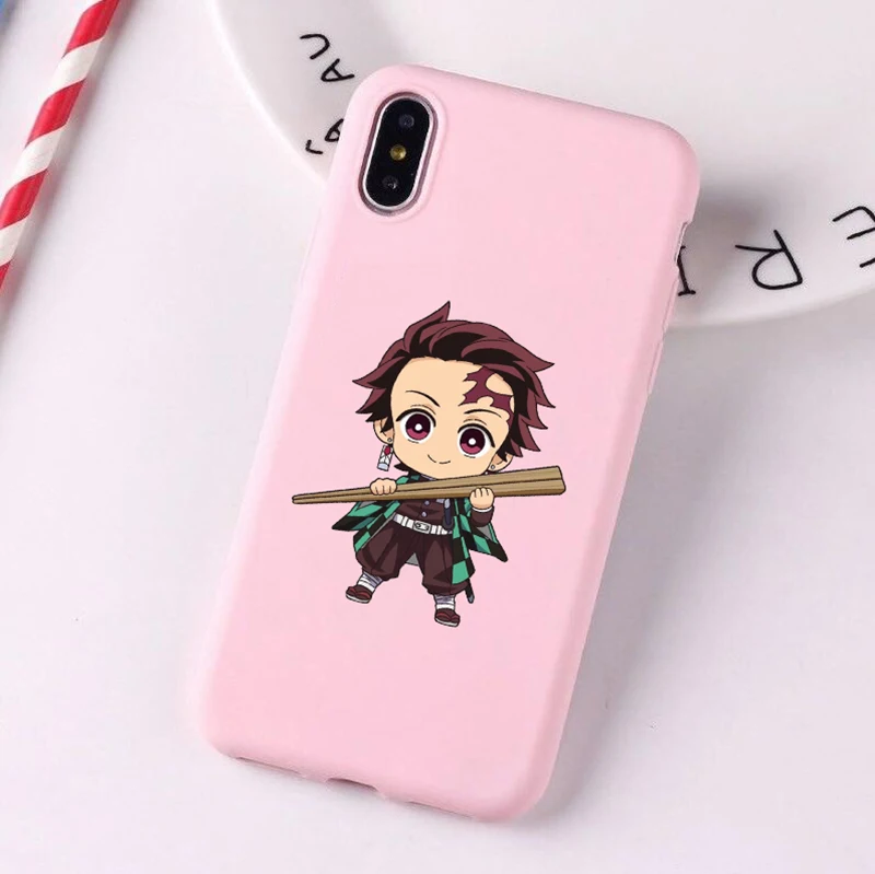 Чехол Demon Slayer для samsung Galaxy S10 S10E S9 S8 S7 S6 Plus Lite edge силиконовый чехол для телефона мягкий чехол Kamado Nezuko - Цвет: Color 13