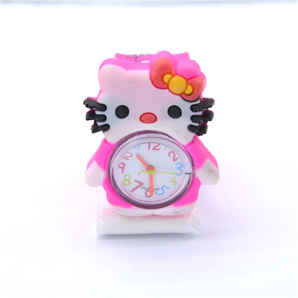 New Silicone Candy Infant Watch Girls Clock Fashion Kids Watches Children Wristwatch Cartoon Quartz Watch
