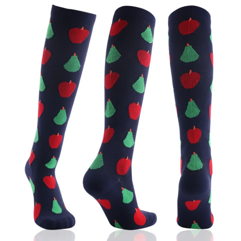 Running Men Women Socks Sports Compression Casual Tube Socks Support Nylon Unisex Outdoor Travle Long Pressure Long Socks High