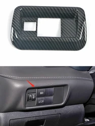 Couvercle de garniture de commutateur de phare pour Toyota Highlander 2020 2021 2022, cadre décoratif, accessoires d'intérieur en Chrome ABS 