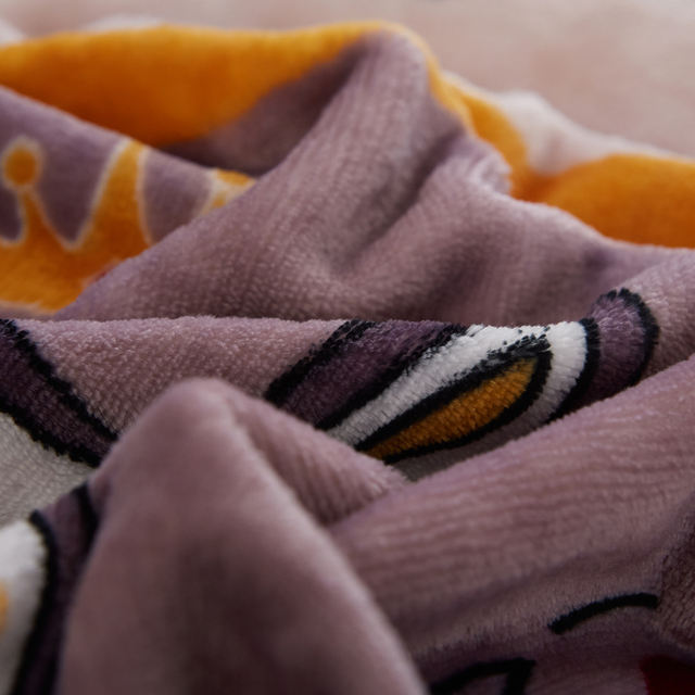 Animal Printed Fleece Blanket