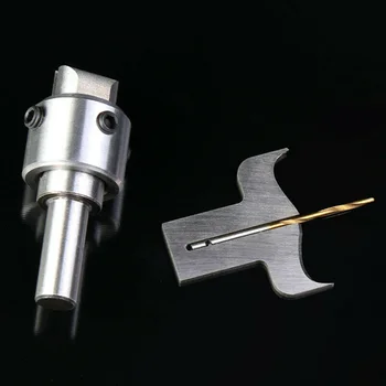 

22mm Buckle Beads Ball Blade+Handle+Wrench Set+Drill Core Woodworking Tools Buckle Beads Donut Cutter Ball Drill